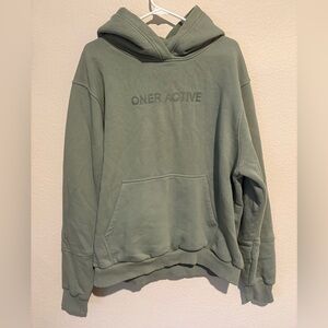 Oner large Green Hoodie